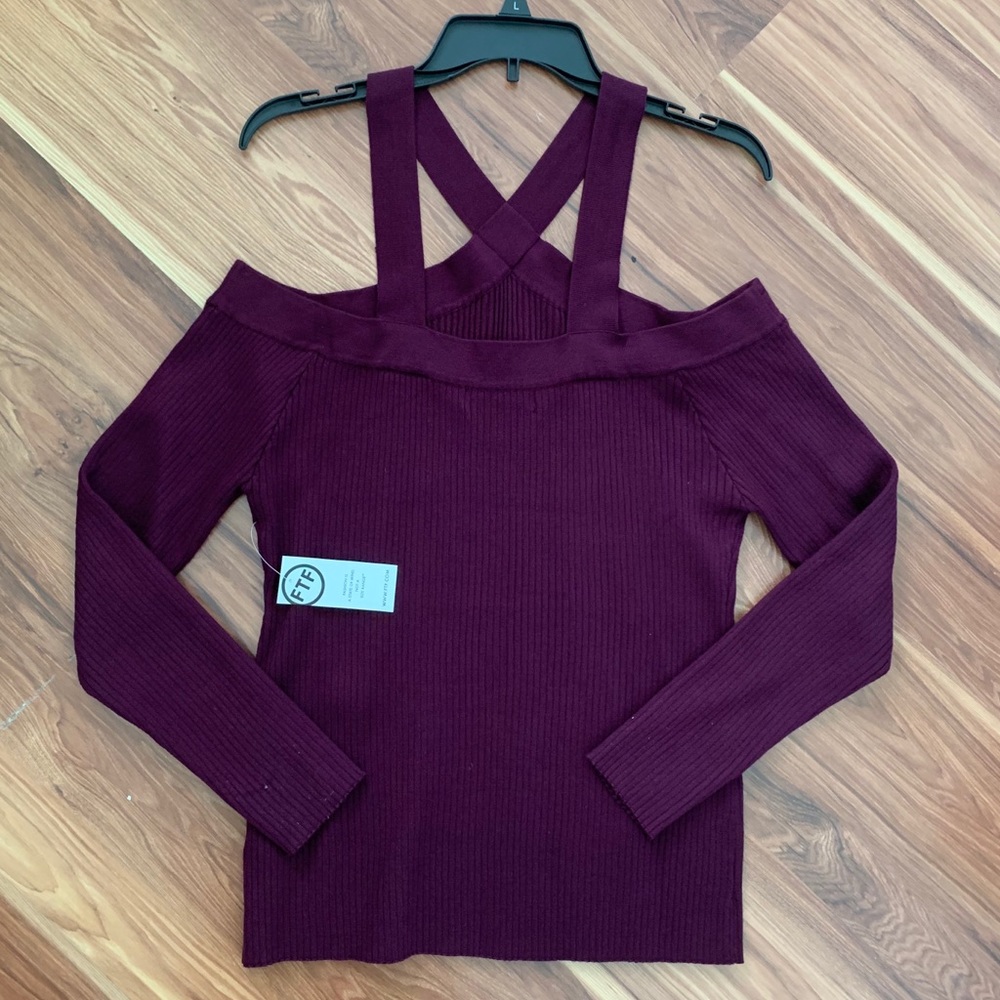 Purple pullover